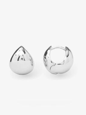 Melinda Maria Silver Lil' Norah Earrings